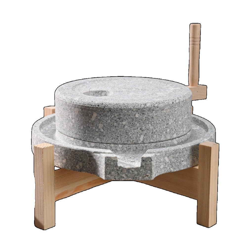 Amazon.co.jp: Bivoyud石臼 いしうす ひき臼 回転式石臼 製粉器 粉